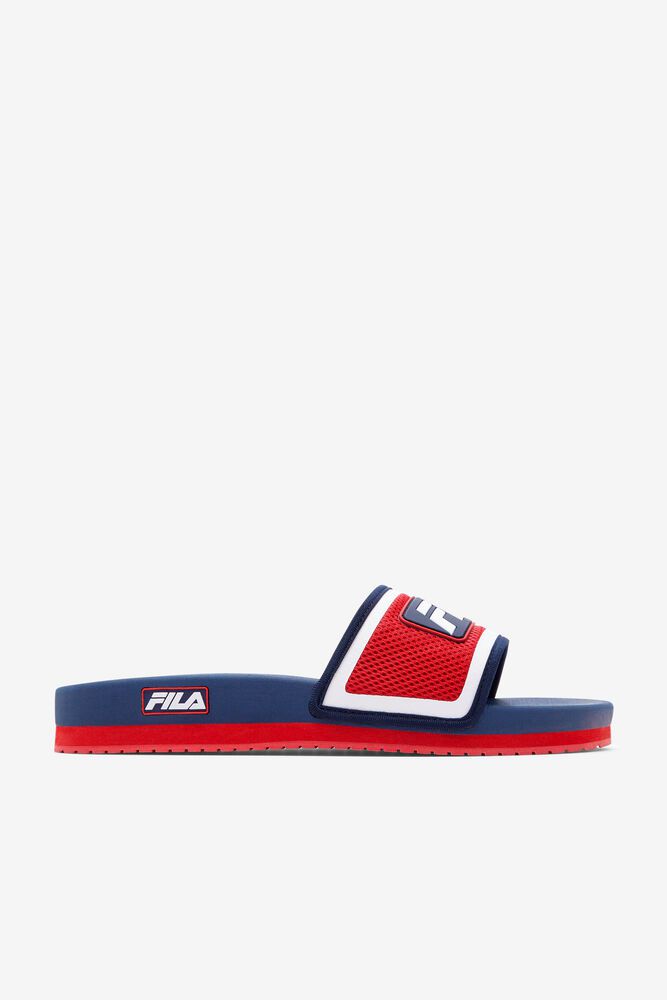 Fila Sandale Panske Lunar Slide Modre - TYKEH2430